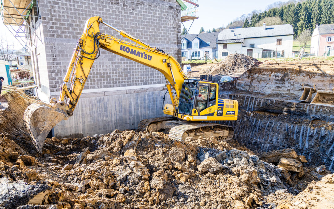 Terrassement au Luxembourg : tous vos travaux de terrassement sur-mesure